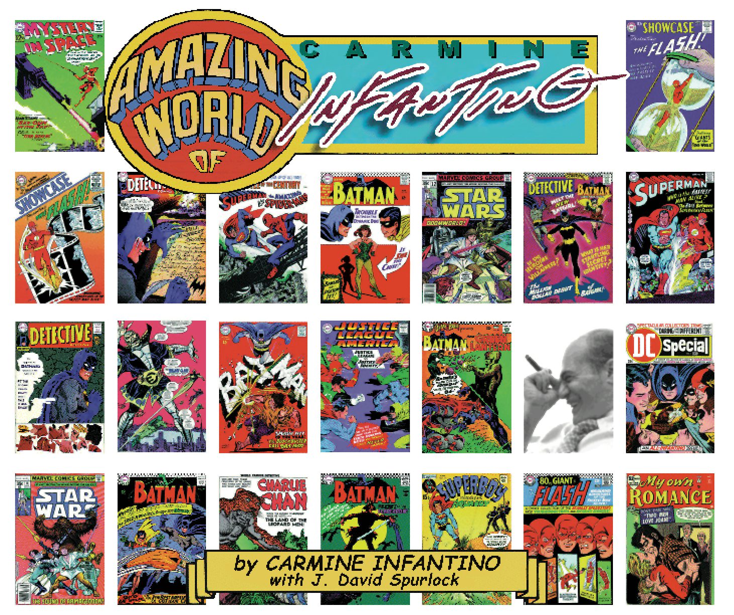 Book cover image for Amazing World of Carmine Infantino ISBN: 9781887591119